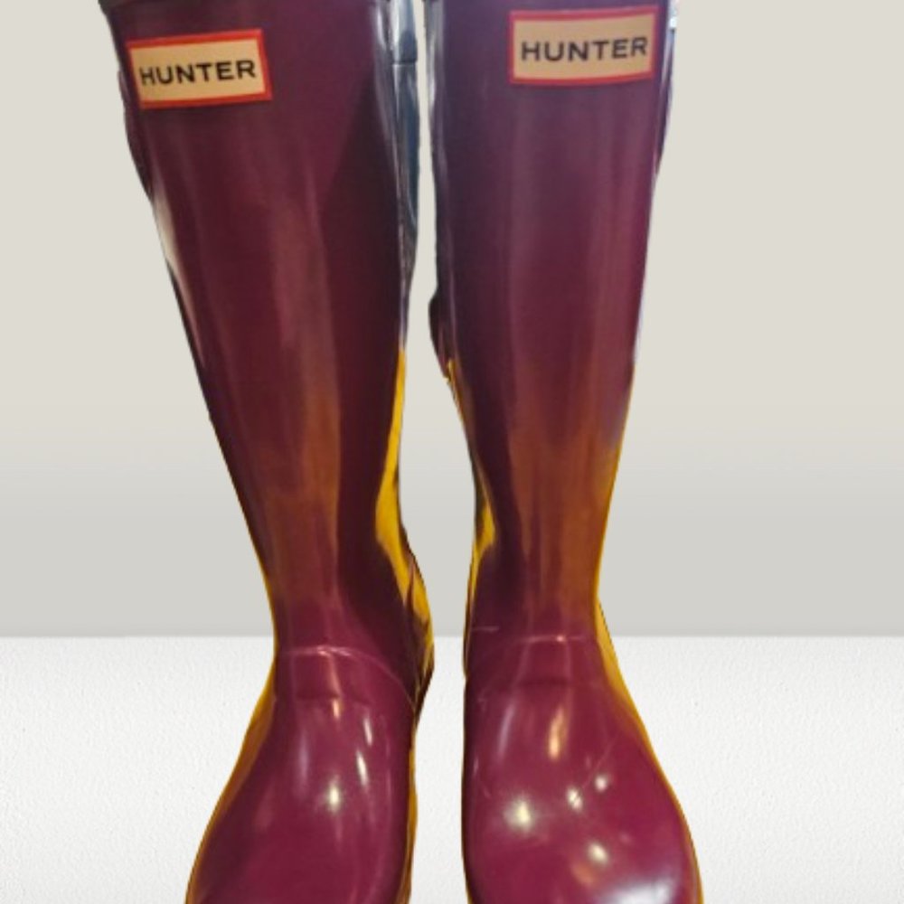 Womens Hunter Original Nebula Magenta/Pink Size US 4